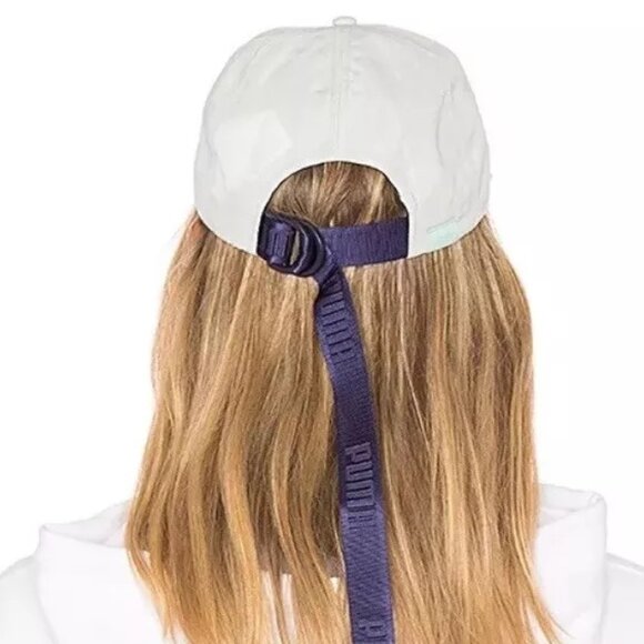 New Fenty Puma By Rihanna Embordered  F Cap Bay Mint Evening Blue Unisex Hat - Picture 3 of 14